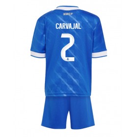 Real Madrid Daniel Carvajal #2 Tredje Kläder Barn 2025-26 Kortärmad (+ Korta byxor)